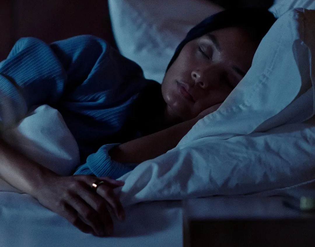 A person sleeping